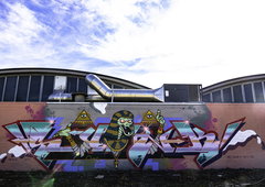 Graffiti Wall in Roermond - Photo by MelvanHelden (2026)