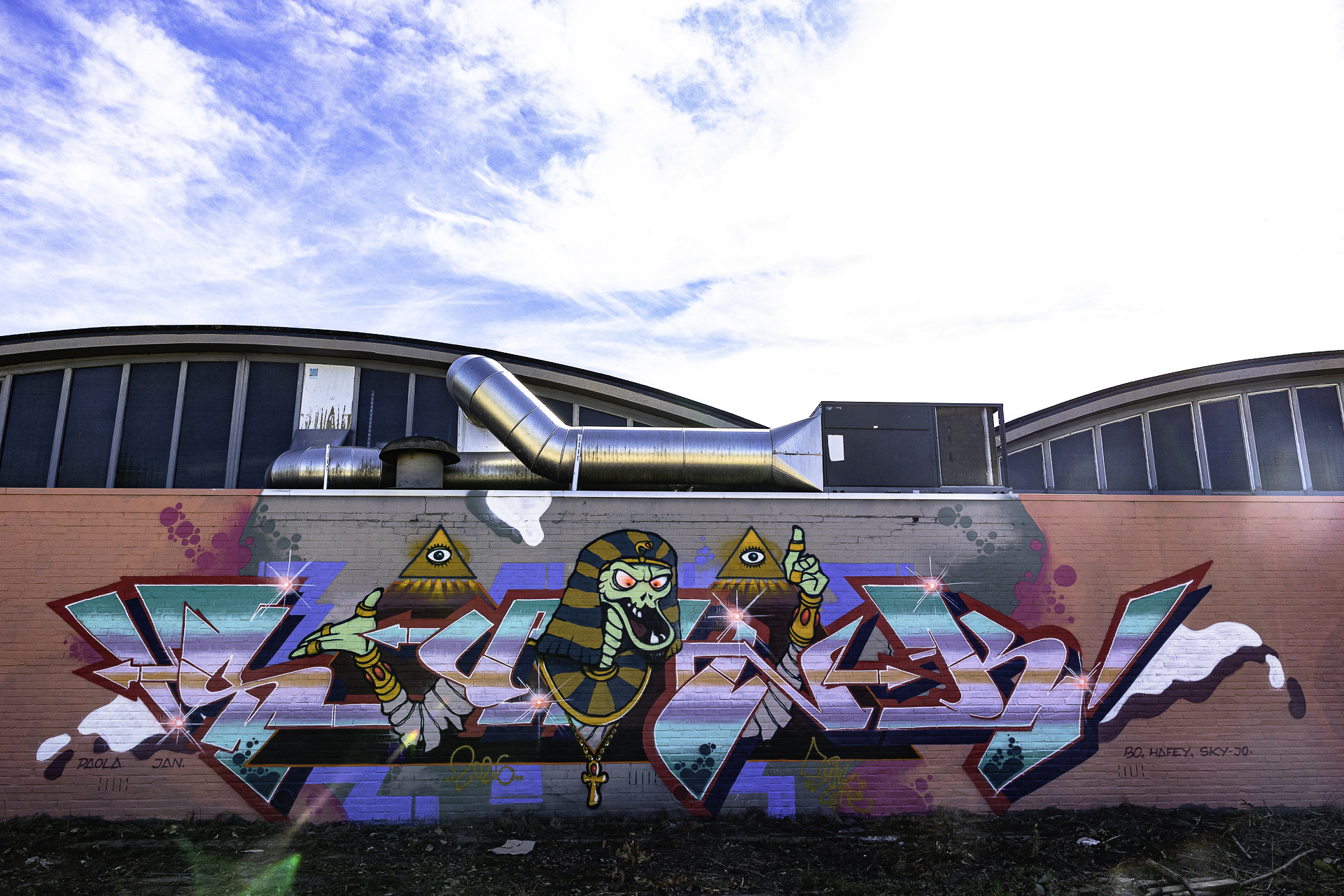 Graffiti Wall in Roermond - Photo by MelvanHelden (2026)