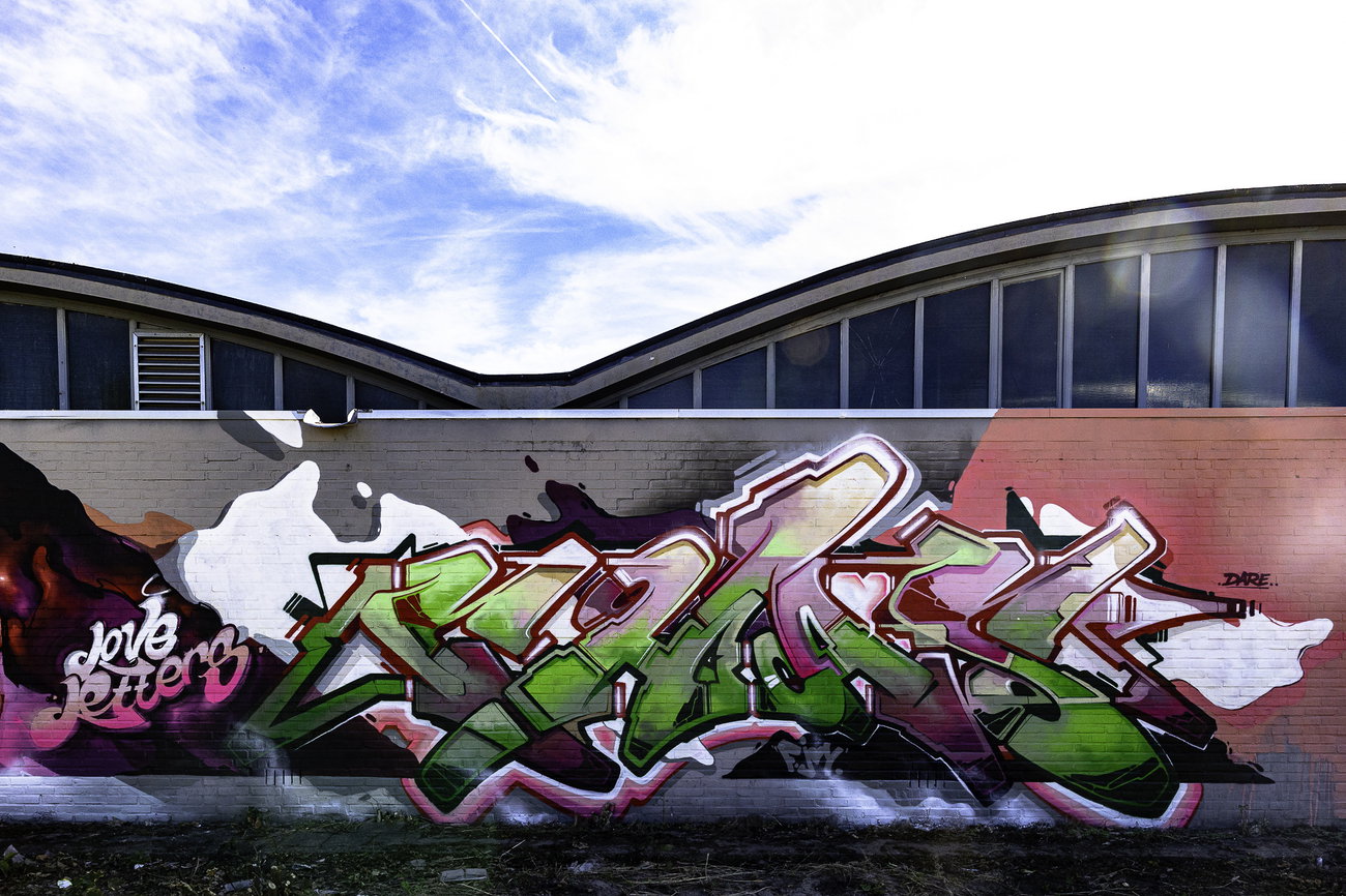 Graffiti Wall in Roermond - Photo by MelvanHelden (2026)