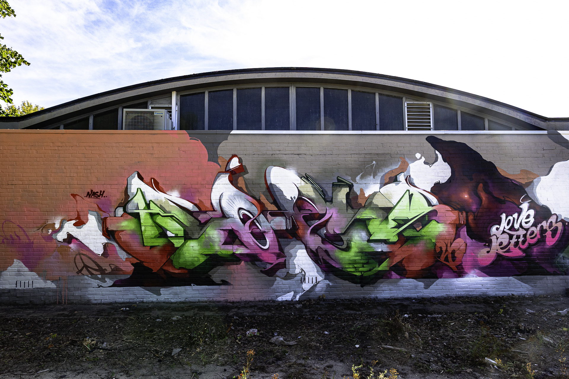 Graffiti Wall in Roermond - Photo by MelvanHelden (2026)