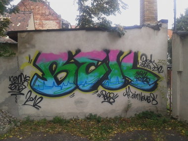 Graffiti Wall - Photo by MeraOne - bek, senze, mera (2012)