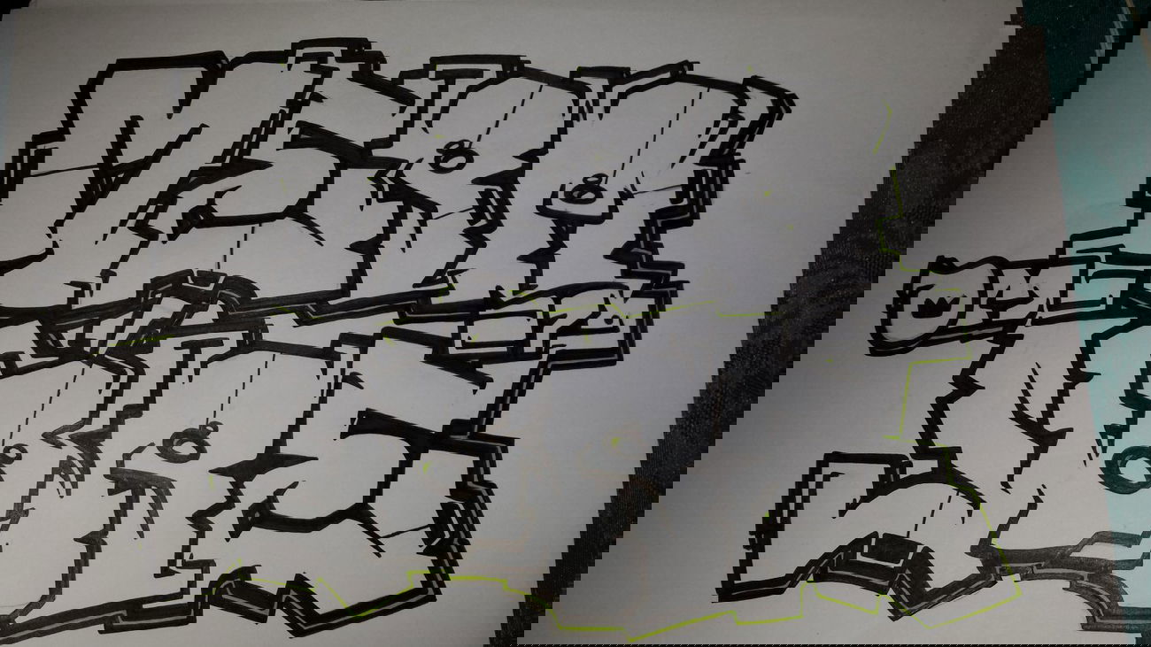 Graffiti Sketch - Photo by MeraOne - mera, oms, 219 (2013)