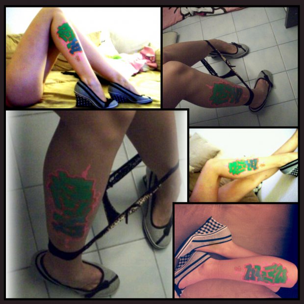 Graffiti Artwork - Photo by MeraOne - bodypaint, mera (2013)