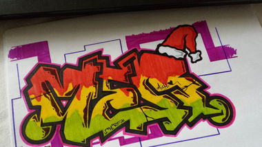 Graffiti Sketch - Photo by MeraOne - mera (2013)