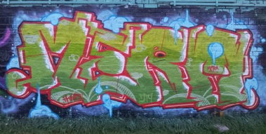 Graffiti Wall - Photo by MeraOne - mera, ikea, omak (2013)