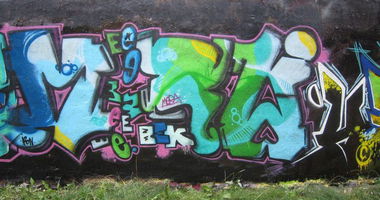 Graffiti Wall - Photo by MeraOne - verrückter, haufen, mera (2013)
