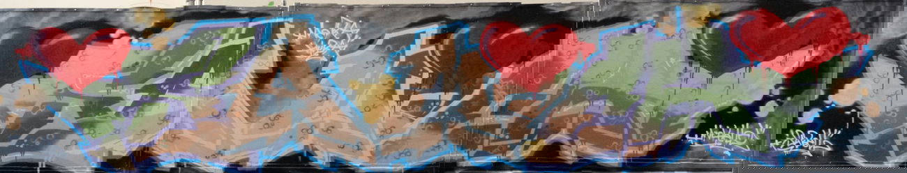 Graffiti Wall - Photo by MeraOne - isa, michi, huba (2014)