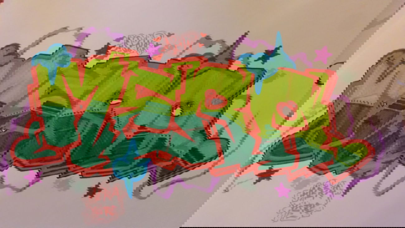 Graffiti Sketch - Photo by MeraOne - mera, 219 (2013)