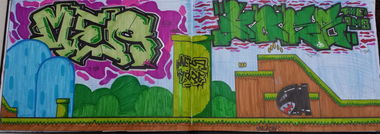 Graffiti Sketch - Photo by MeraOne - mer, mera, yöre (2013)