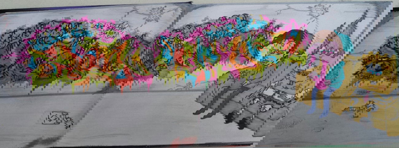 Graffiti Sketch - Photo by MeraOne - mera, stoned, dicht (2011)