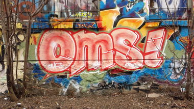 Graffiti Wall - Photo by MeraOne - oms (2014)