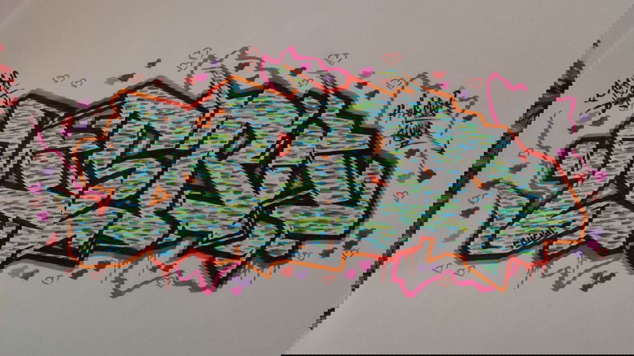 Graffiti Sketch - Photo by MeraOne - mera, oms, 219 (2014)