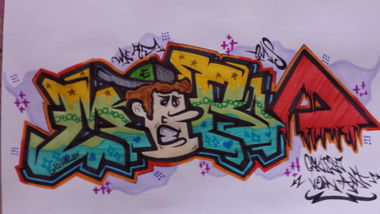 Graffiti Sketch - Photo by MeraOne - mera, oms, 219 (2014)