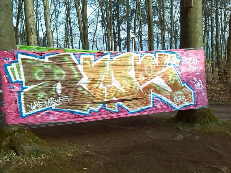 Graffiti Artwork - Photo by MeraOne - oms, thüringen, leipzig (2014)