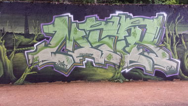 Graffiti Wall - Photo by MeraOne - mer, mera, zwickau (2014)