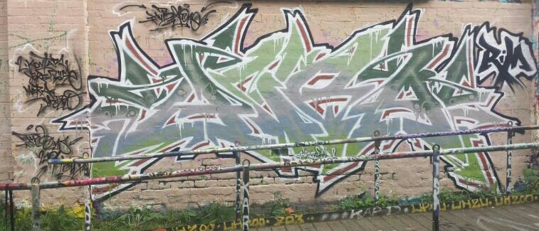 Graffiti Wall - Photo by MeraOne - huba, hba, 219 (2014)