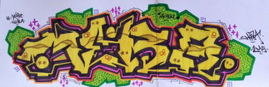 Graffiti Sketch - Photo by MeraOne - mera, oms, 219 (2014)