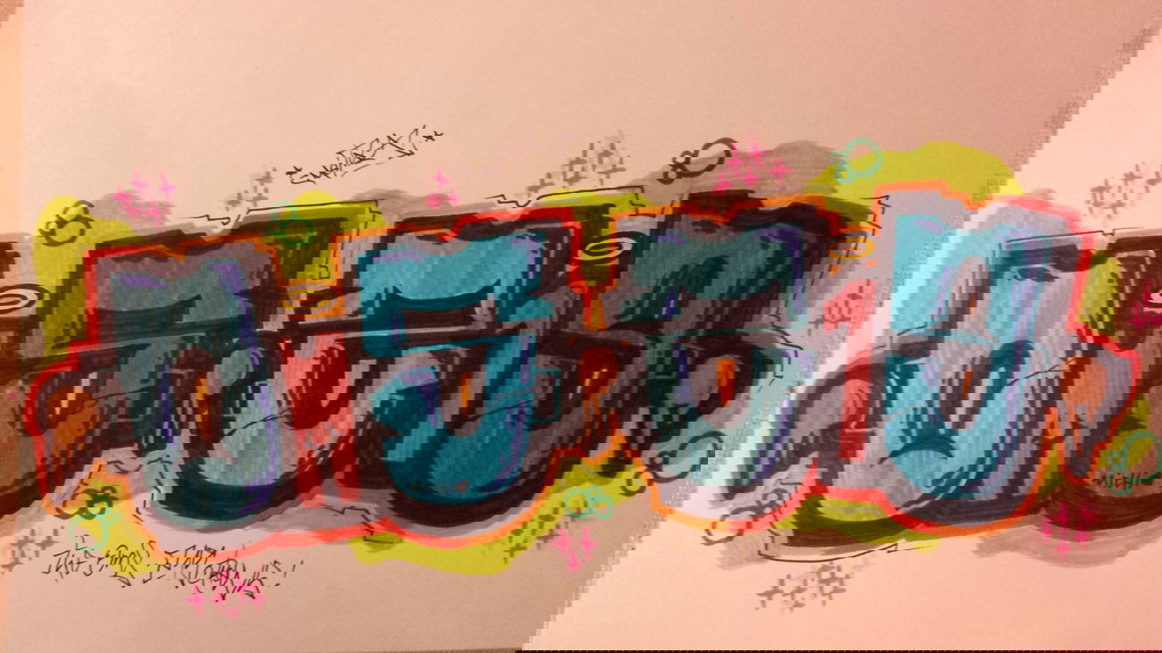 Graffiti Sketch - Photo by MeraOne - fast, sketch, oms (2014)
