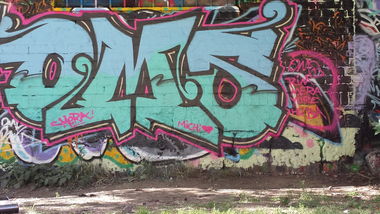 Graffiti Wall - Photo by MeraOne - oms, mera, leipzig (2014)