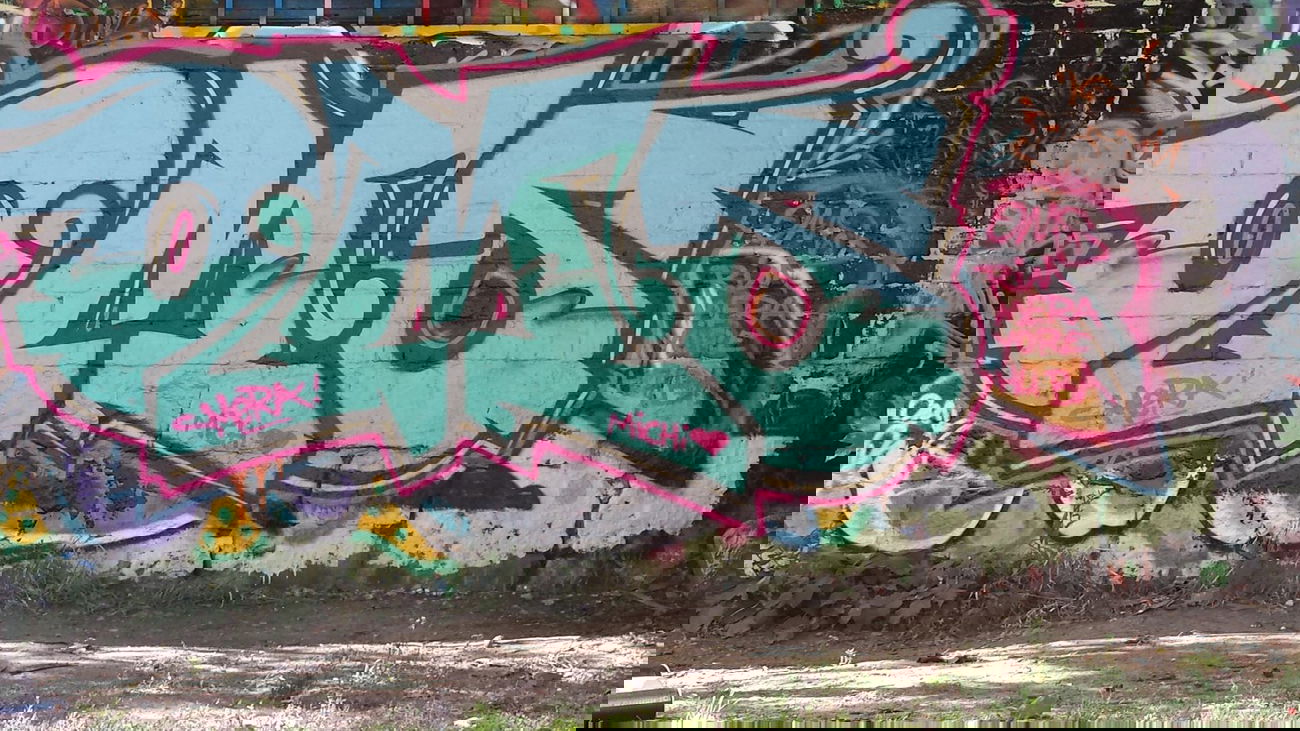 Graffiti Wall - Photo by MeraOne - oms, mera, leipzig (2014)