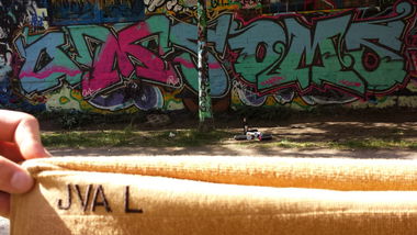 Graffiti Wall - Photo by MeraOne - jva, jva, Leipzig (2014)