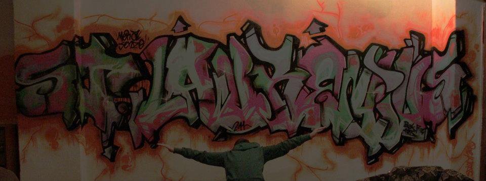 Graffiti Wall - Photo by MeraOne - St., Laurentius, kirche (2011)