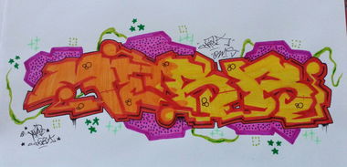 Graffiti Sketch - Photo by MeraOne - mera, yöre, huba (2014)
