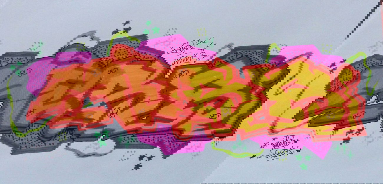 Graffiti Sketch - Photo by MeraOne - mera, yöre, huba (2014)