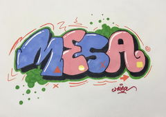 Graffiti Sketch in Turkey - Photo by Mesa - mesa, mesagraffiti, türkiye (2022)