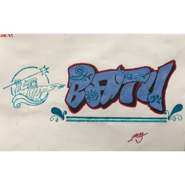 Graffiti Sketch in Turkey - Photo by Mesa - mesa, mesagraffiti, türkiye (2021)