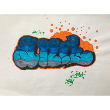 Graffiti Sketch in Turkey - Photo by Mesa - mesa, mesagraffiti, türkiye (2017)