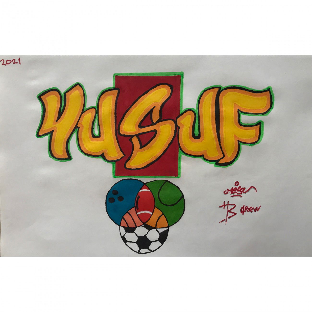 Graffiti Sketch in Turkey - Photo by Mesa - mesa, mesagraffiti, türkiye (2021)