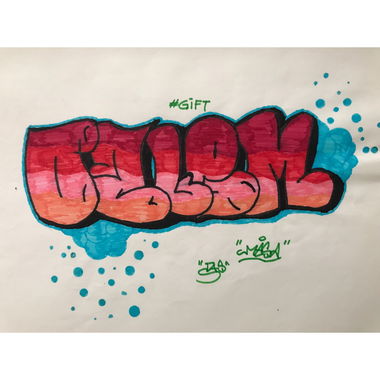 Graffiti Sketch in Turkey - Photo by Mesa - mesa, mesagraffiti, türkiye (2017)