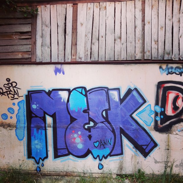 Graffiti Wall in Polatsk - Photo by MeskOne - mesk, spr, crew (2013)