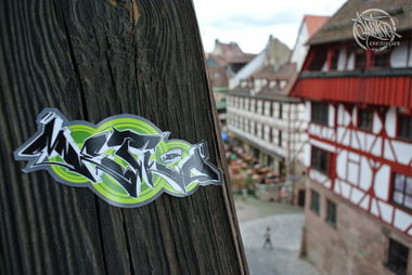 Graffiti Artwork - Photo by Metko - Metko, Sticker, Germany (2014)