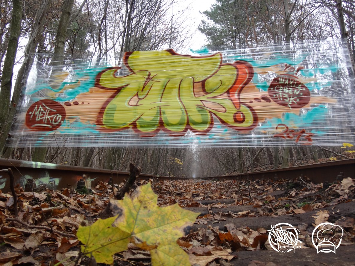 Graffiti Artwork in Klevan' - Photo by Metko (2013)