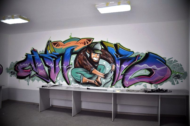 Graffiti Wall in Lutsk - Photo by Metko (2013)