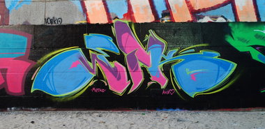 Graffiti Wall - Photo by Metko - Ukraine, Metko, Kyiv (2015)