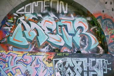 Graffiti Wall - Photo by Metrs1 (2014)
