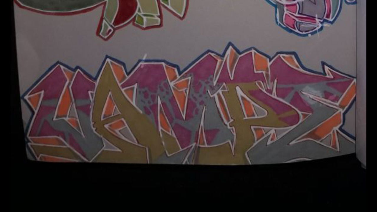 Graffiti Sketch - Photo by MettMitZett