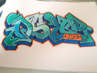 Graffiti Wall - Photo by MettMitZett - OSLO, OldSchoolLOver, OBG (2018)