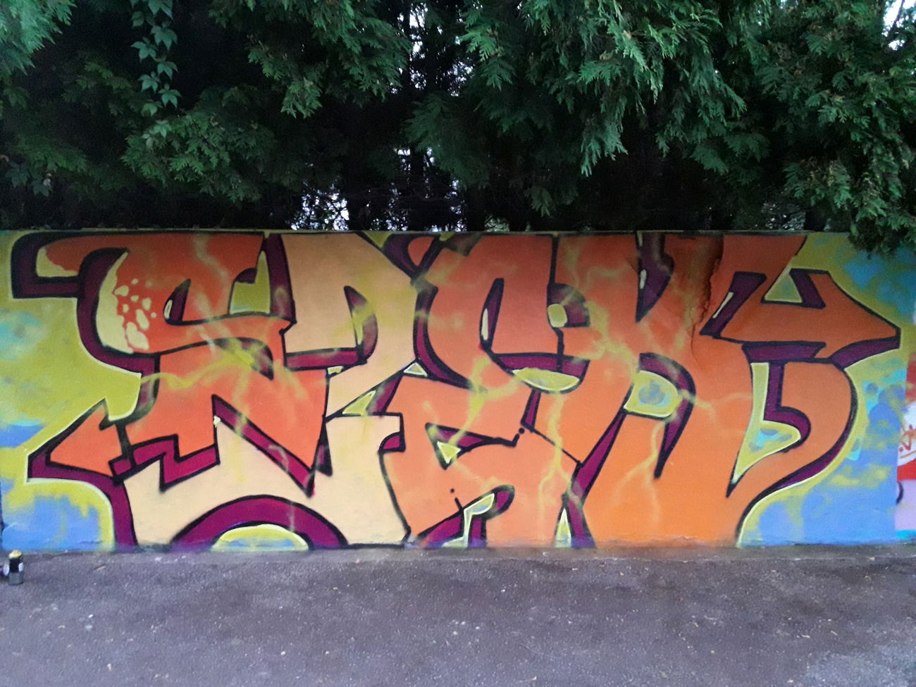 Graffiti Wall - Photo by MettMitZett