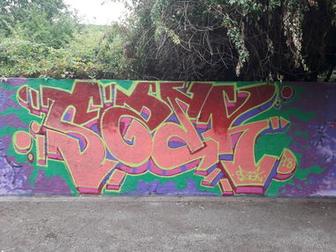 Graffiti Wall - Photo by MettMitZett