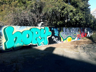 Graffiti Wall - Photo by MettMitZett