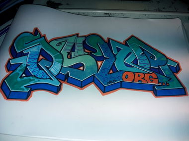 Graffiti Wall - Photo by MettMitZett - OSLO, OBG, OldSchoolLOver