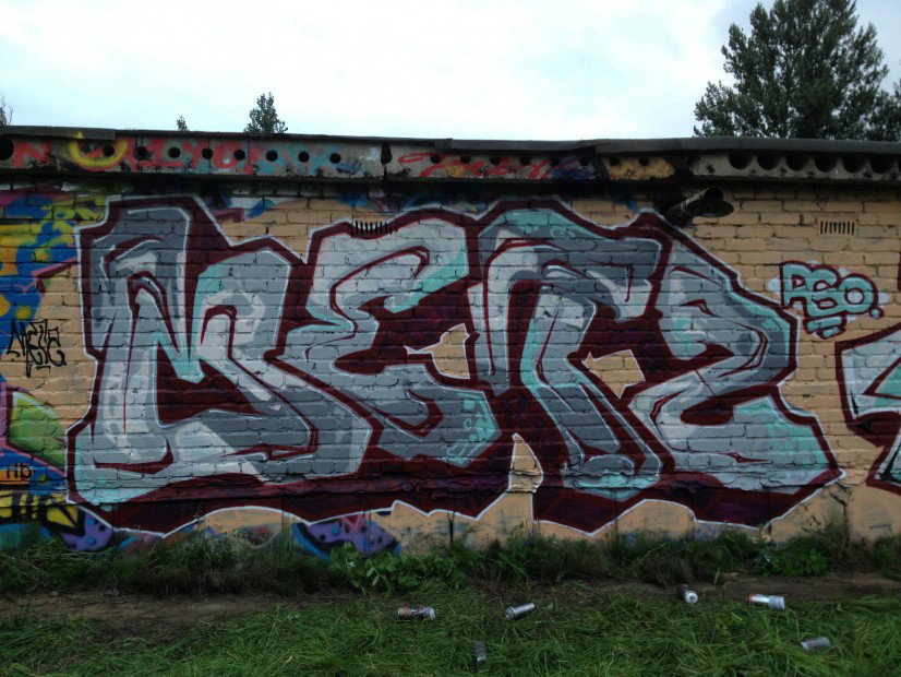 Graffiti Wall - Photo by Metz