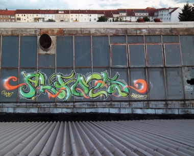 Graffiti Bombing in Germany - Photo by Meyerundschmidt - Alfons