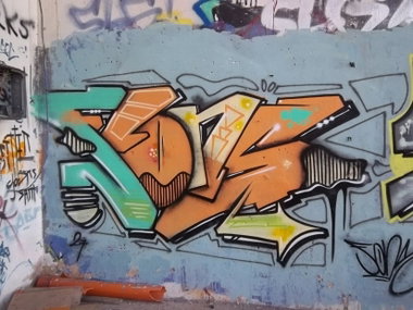 Graffiti Wall in Schwerin - Photo by Meyerundschmidt - Fons (2013)