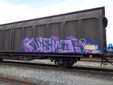 Graffiti Train - Photo by Meyerundschmidt - Nismo