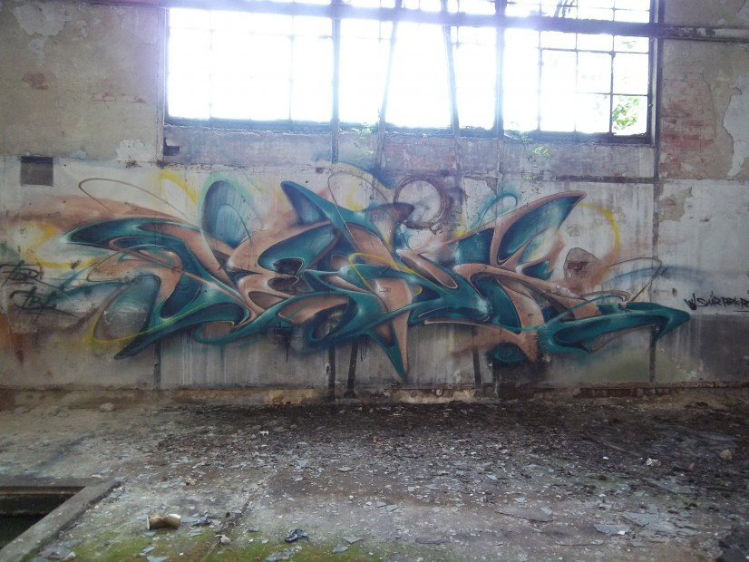 Graffiti Wall in Magdeburg - Photo by Meyerundschmidt - tenk